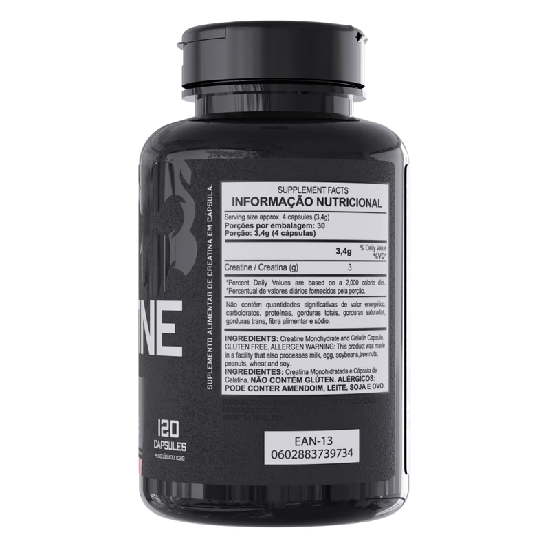Creatina Pura 120 Capsulas Dark Lab