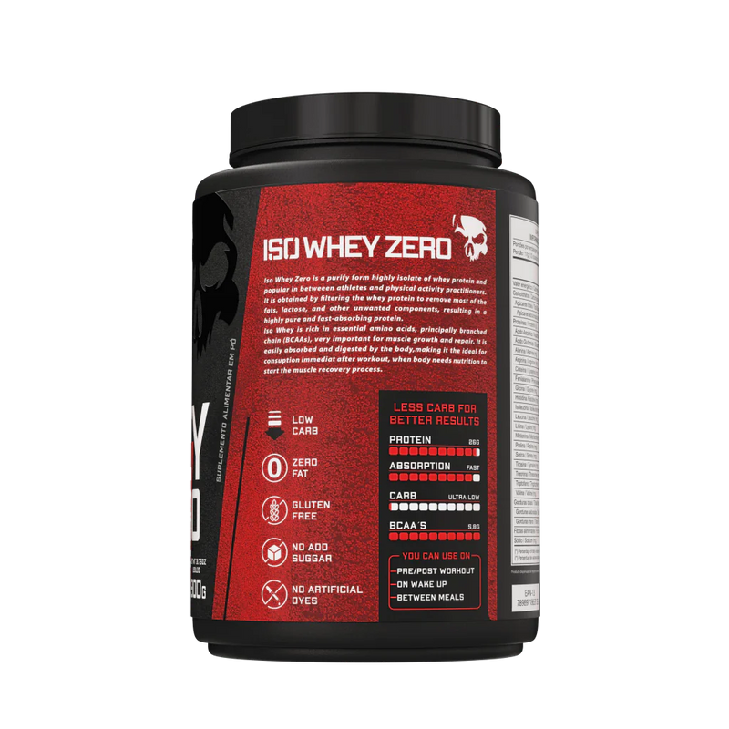 Iso Whey Zero Low Carb 900g - Dark Lab